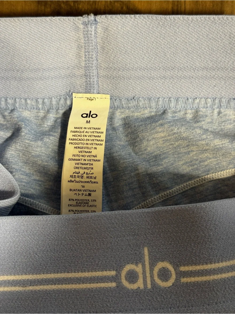 Alo Yoga Airbrush High-Waist Heart Throb Legging